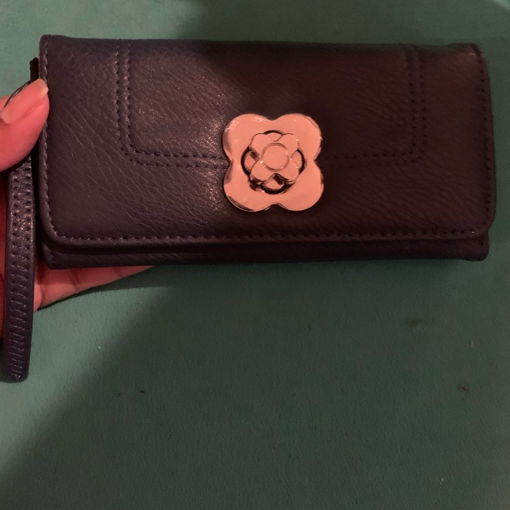 Navy blue wallet